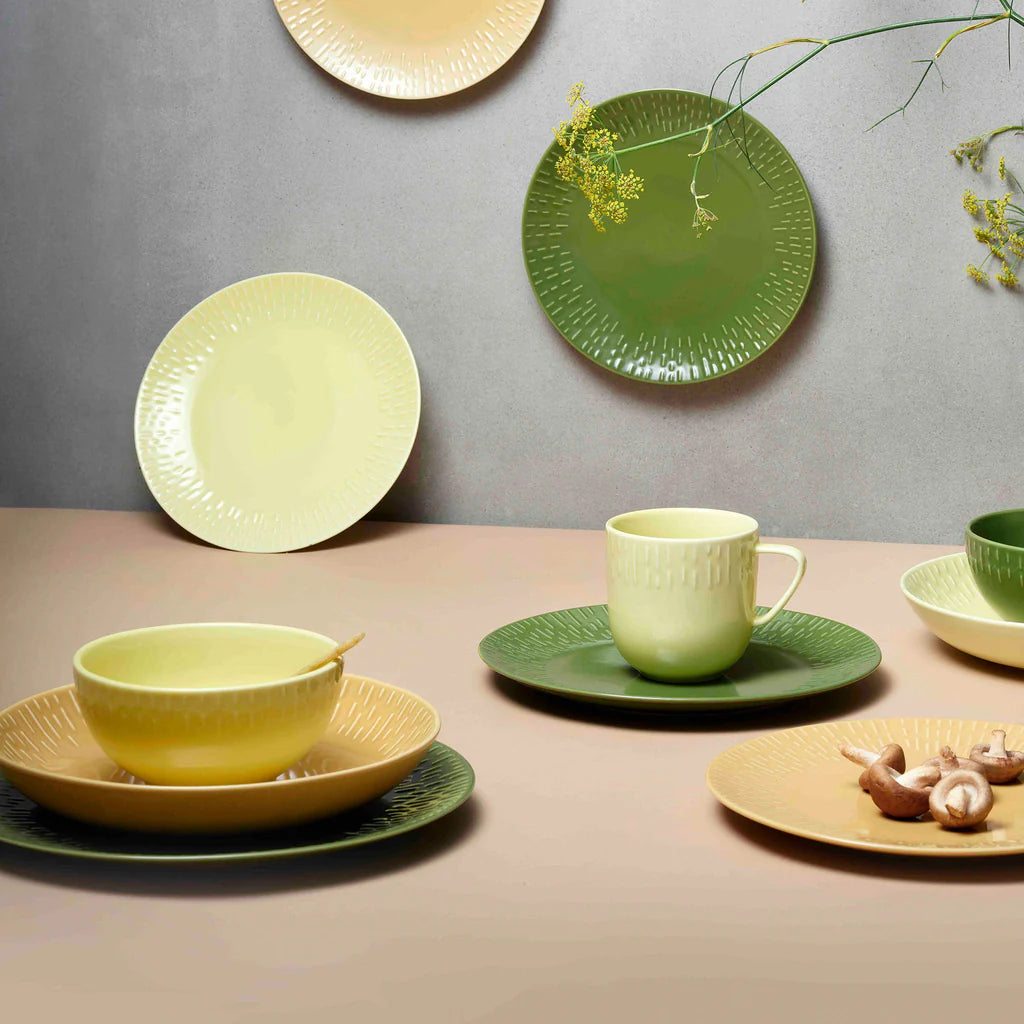 Confetti Mittagsteller Olive